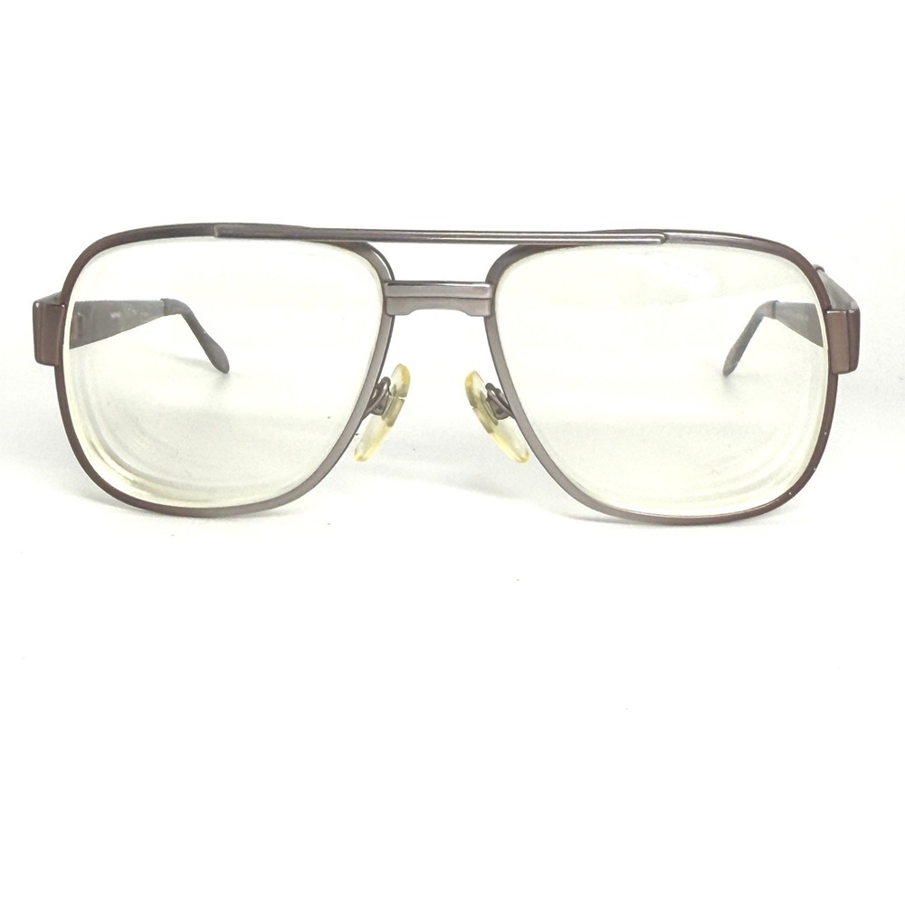 Menrad Eyeglasses Mod 429 033 Brown Silver Aviator Frame 55 16 140 Vintage 21996